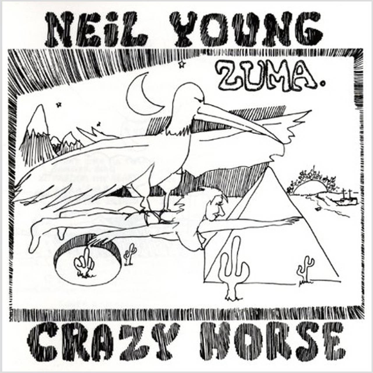 Neil Young & Crazy Horse Zuma LP (Vinyl)