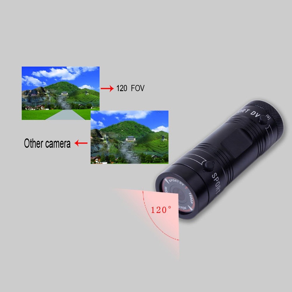 Mini F9 5MP HD 1080P H.264 Waterproof Sports DV Camera Camcorder Car DVR Outdoor Bike Helmet