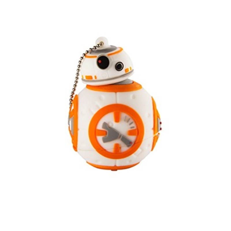 star wars bb8 sculpted 8 gb usb flashdrive memory stick with keychain 8 gigabyte lyu08b7.fxv6
