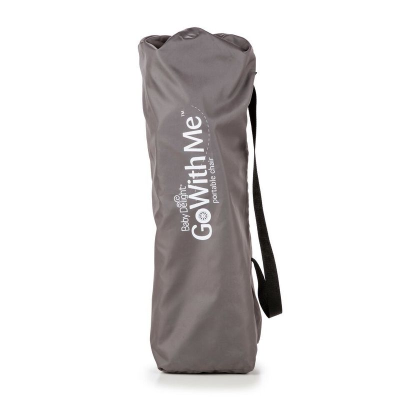 Baby Delight Go With Me Venture Deluxe Portable High Chair - Gray