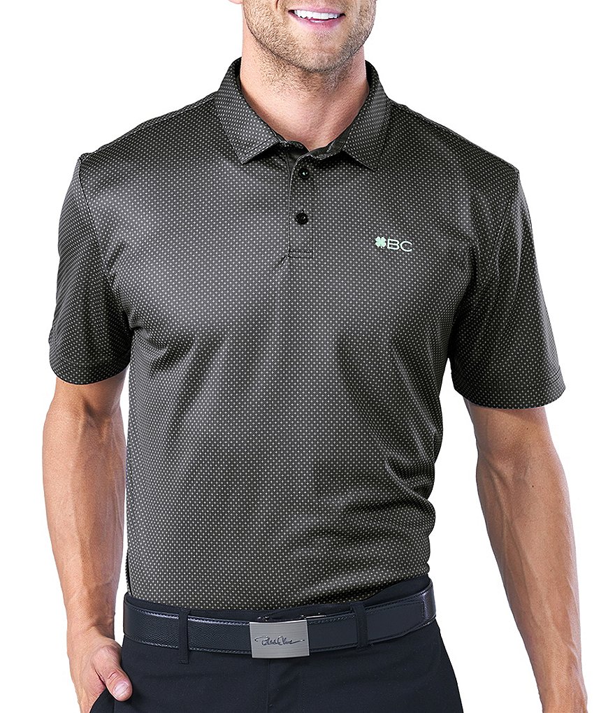 BLACK CLOVER Lucky Fit Short-Sleeve Plus 4 Dri-Balance&trade; Polo