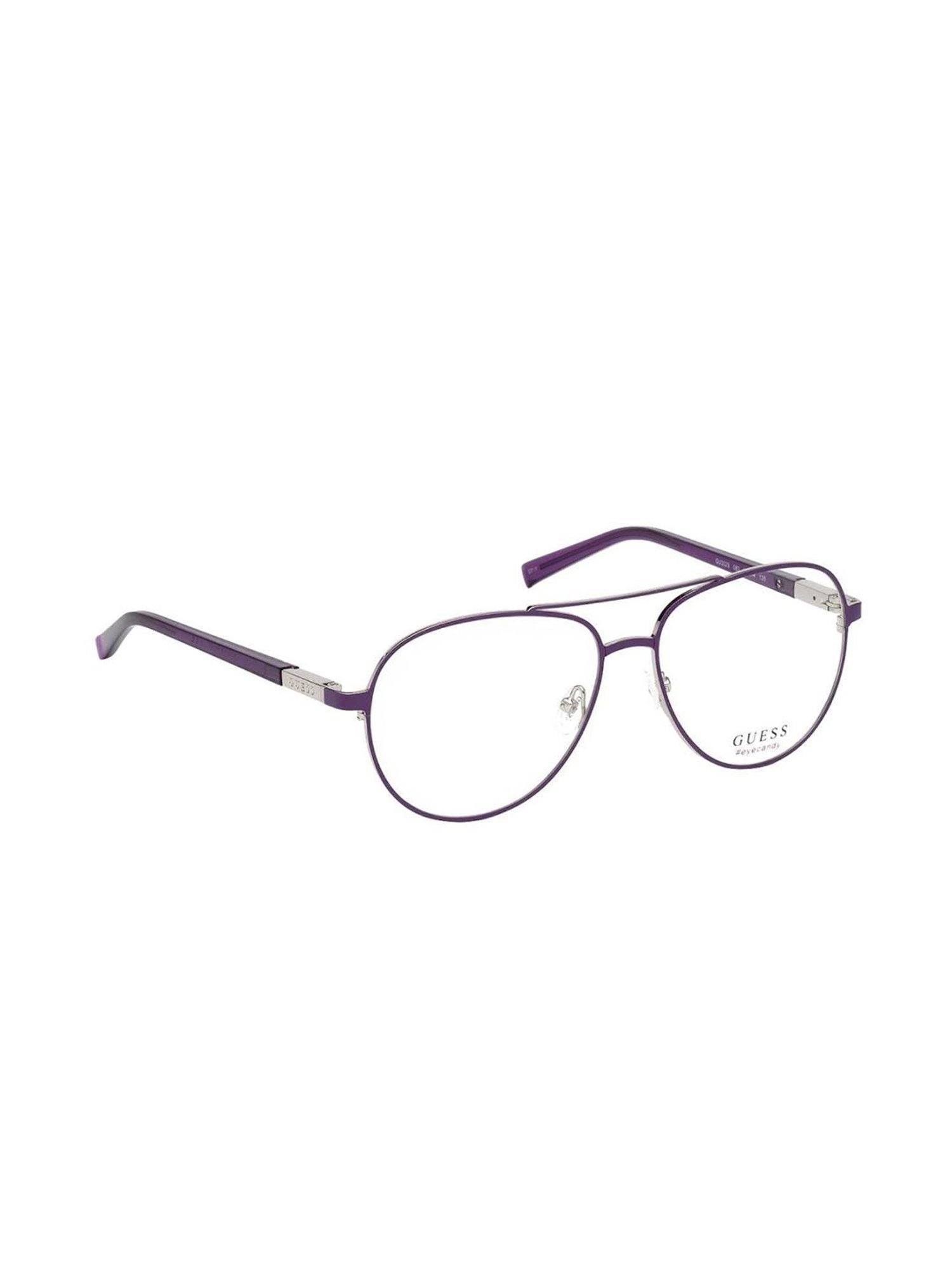 Guess Purple Pilot Unisex Eye Frames