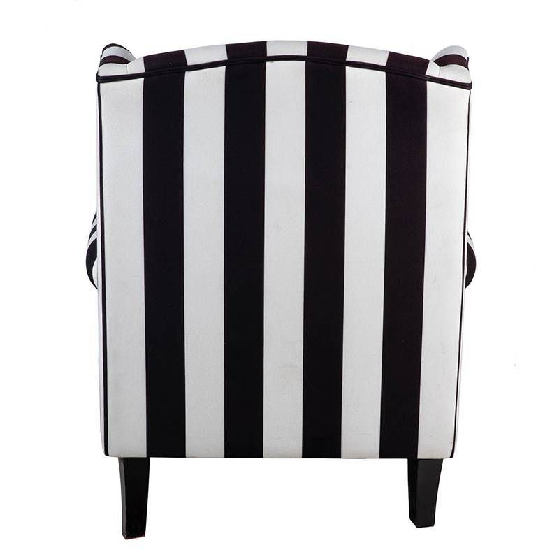 Mont Armchair Black/White - A&B Home