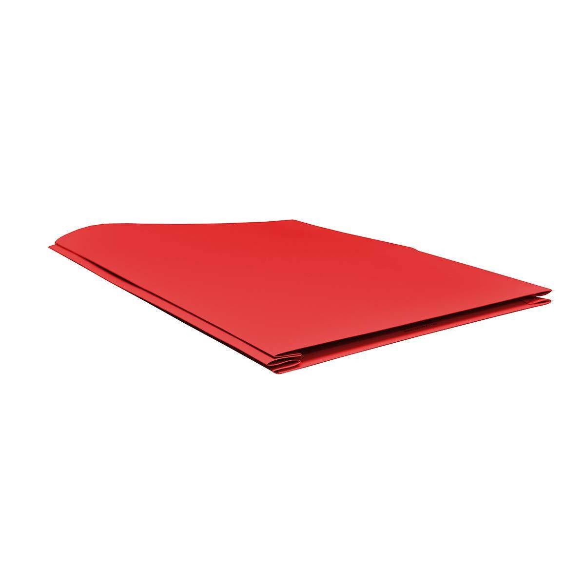 Ultra Pro - 10 Pack, RED 2-Pocket Folders with 3-Prong Fastener