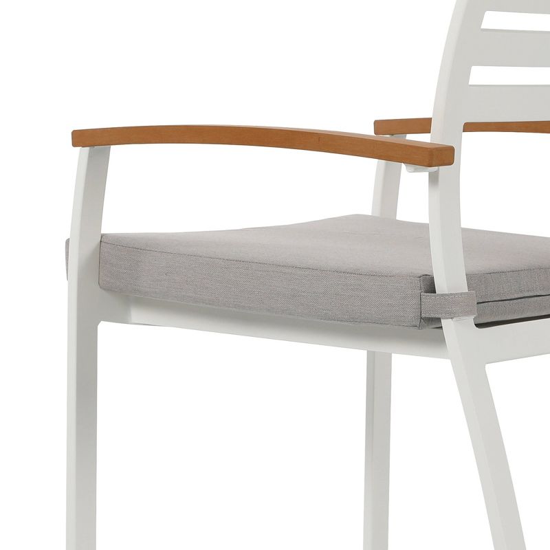 7pc Aluminum and Poly Lumber Patio Dining Set - Nuu Garden