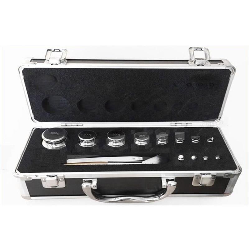12 pcs Calibration Weight Set 1g-500g Precision Balance Scale Total 1110g