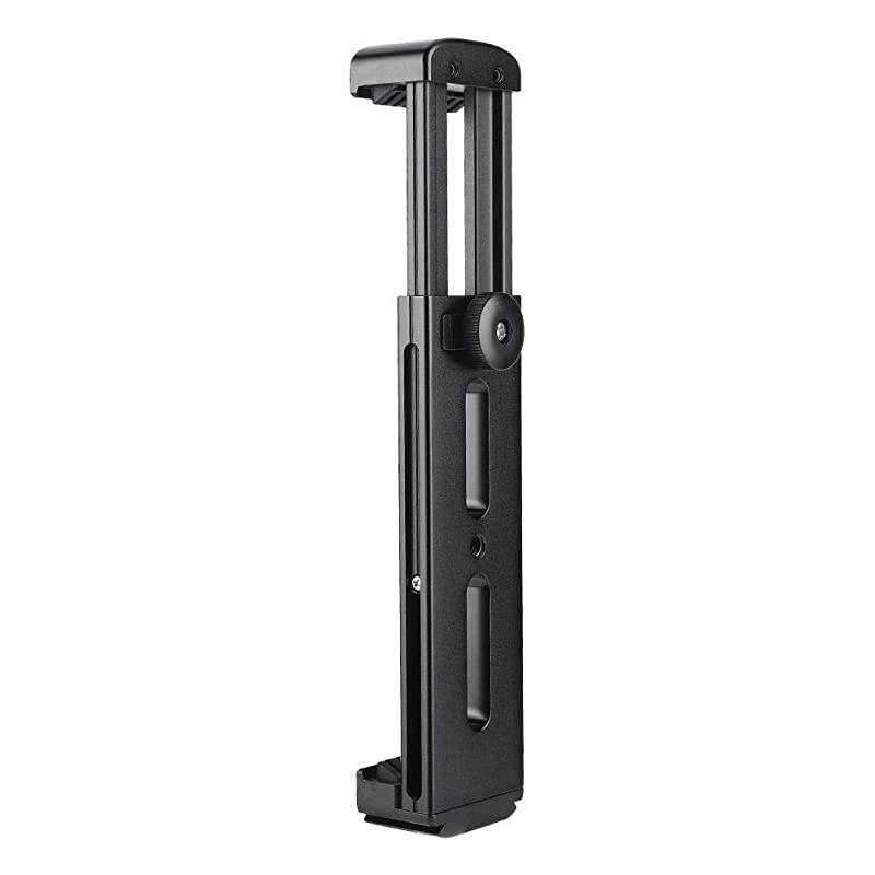 Aluminum Tripod Mount Tablet Clamp Holder for iPads 7.9"~12.9" for iPad Mini for iPad Pro etc