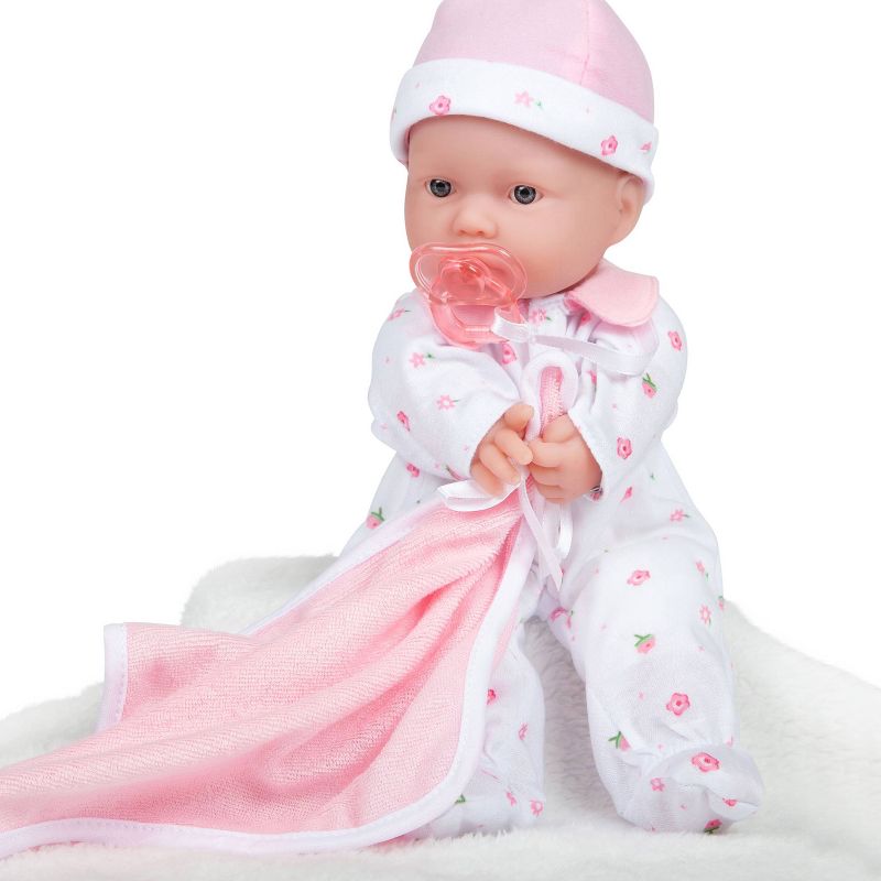JC Toys La Baby 11" Soft Body Baby Doll - Pink