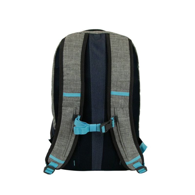 Bondka Sport 19" Blaze 2.0 Backpack - Mint/Heather Gray/Heather Blue