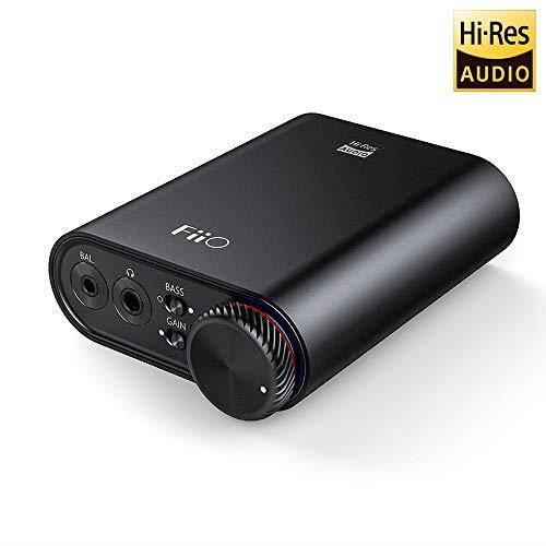 FiiO K3 DSD USB-C DAC and Headphone Amplifier for Home and Computer(3.5mm Single Ended/2.5mm Balanced/Coaxial and Optical Digital Outs)
