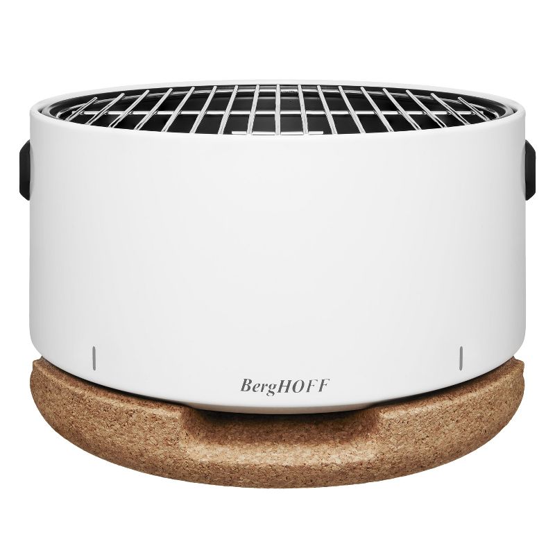 BergHOFF Leo Tabletop BBQ Grill, White