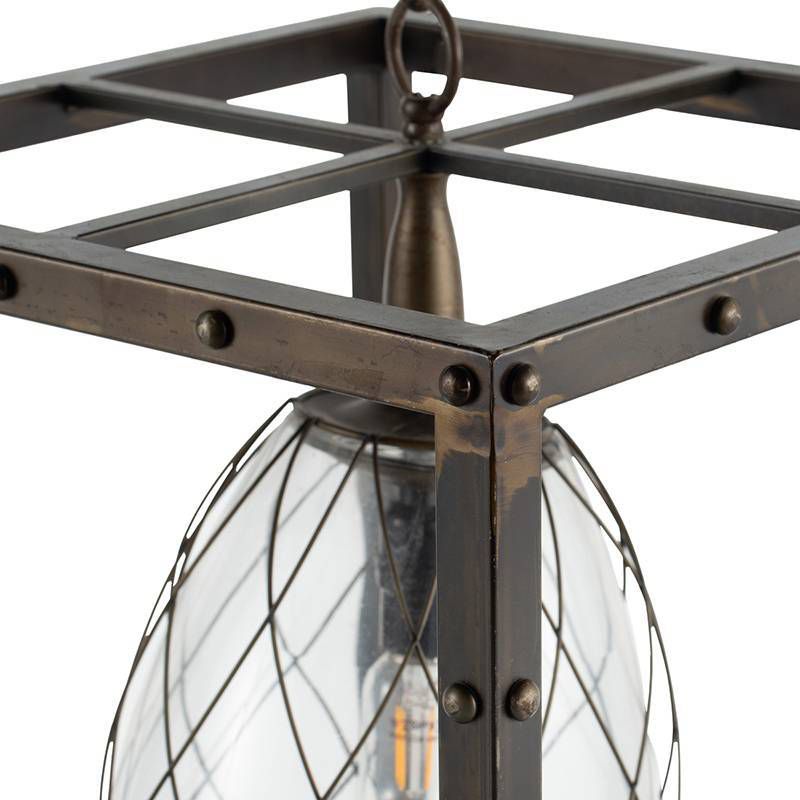 Karlin Chandelier Bronze - A&B Home