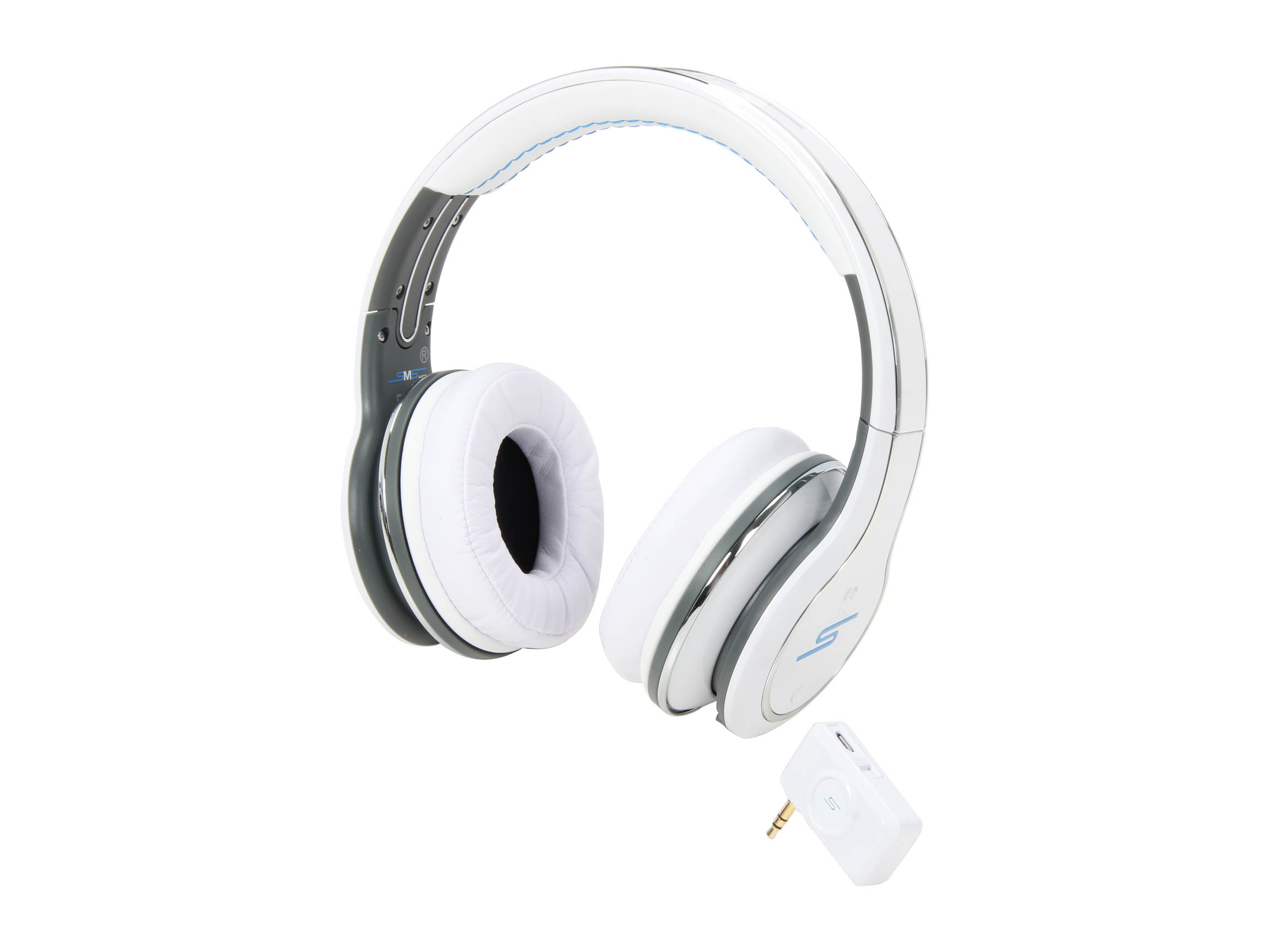 SMS Audio White SMS-WS-WHT Over-Ear SYNC by 50 Wireless Headphone