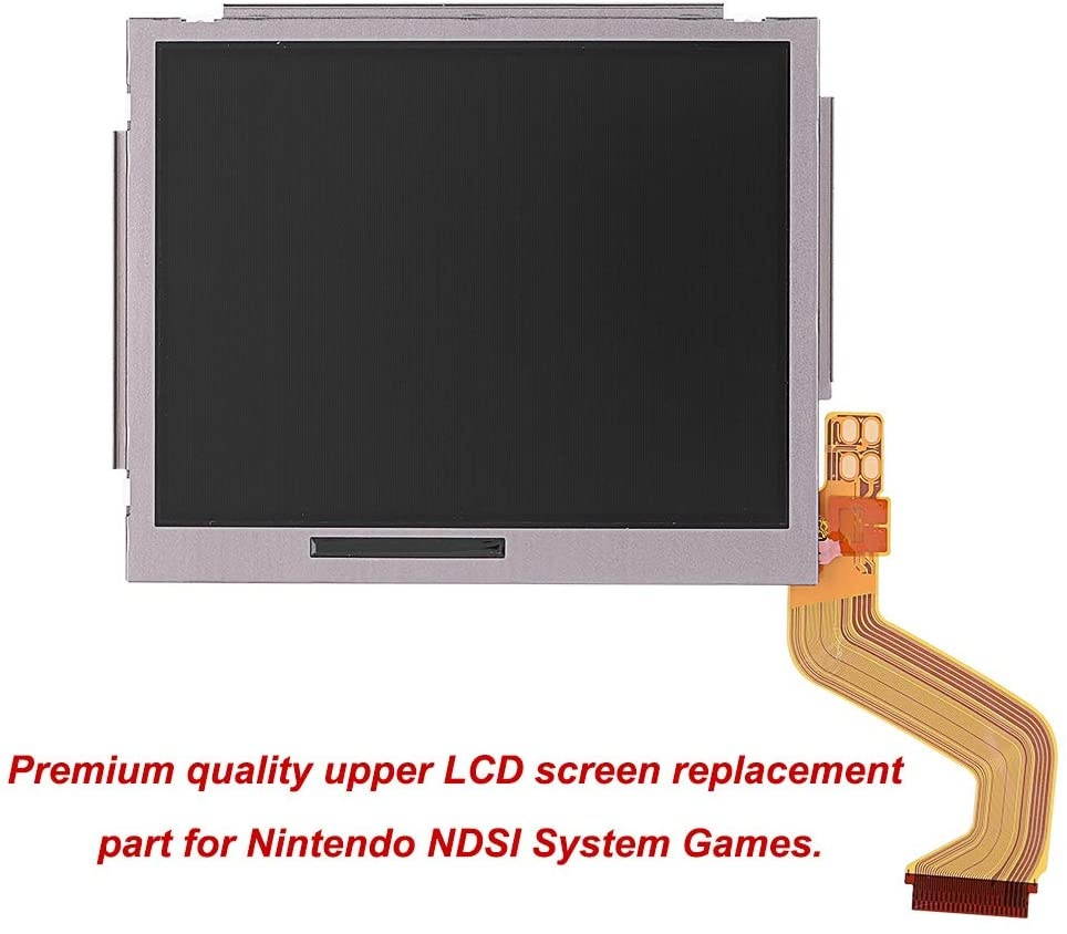 SOONHUA Upper Bottom LCD Screen Display Replacement Parts Accessories for Nintendo NDSI