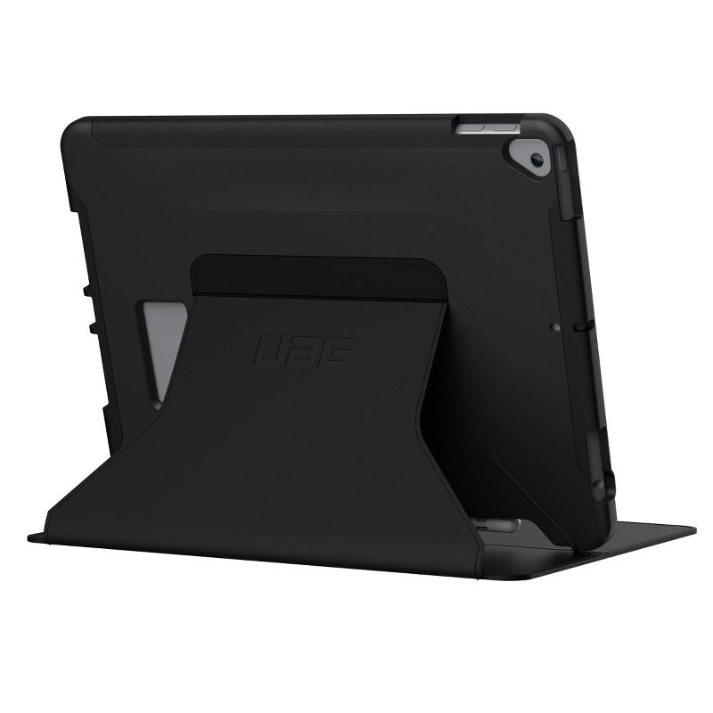 Urban Armor Gear (UAG) Apple iPad (7th/8th Gen) 10.2-inch Scout Case with Folio Cover - Black