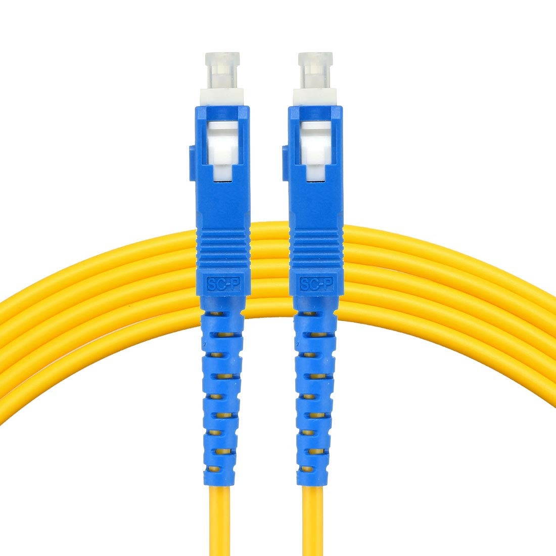 uxcell Fiber Cable3 Meters 10Ft SC to SC 9/125 Single-Mode Fiber Optic Cable Jumper Optical Patch Cord SC-SC