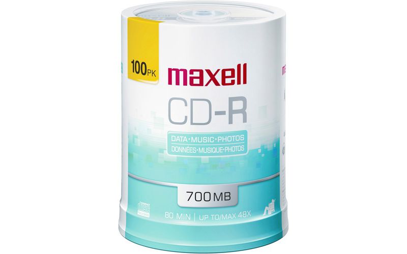 100pk wht cdr 700mb 80min 48x printable