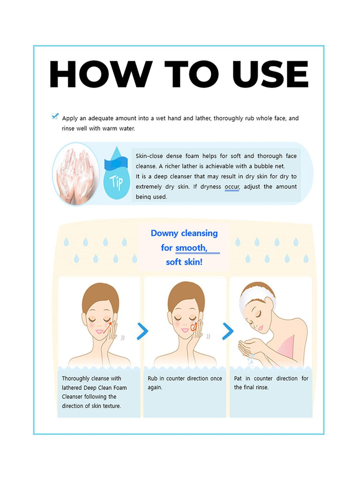 APIEU Deep Clean Foam Cleanser - 130 ml