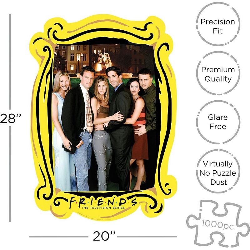 NMR Distribution Friends Water Fountain 1000 Piece Jigsaw Puzzle