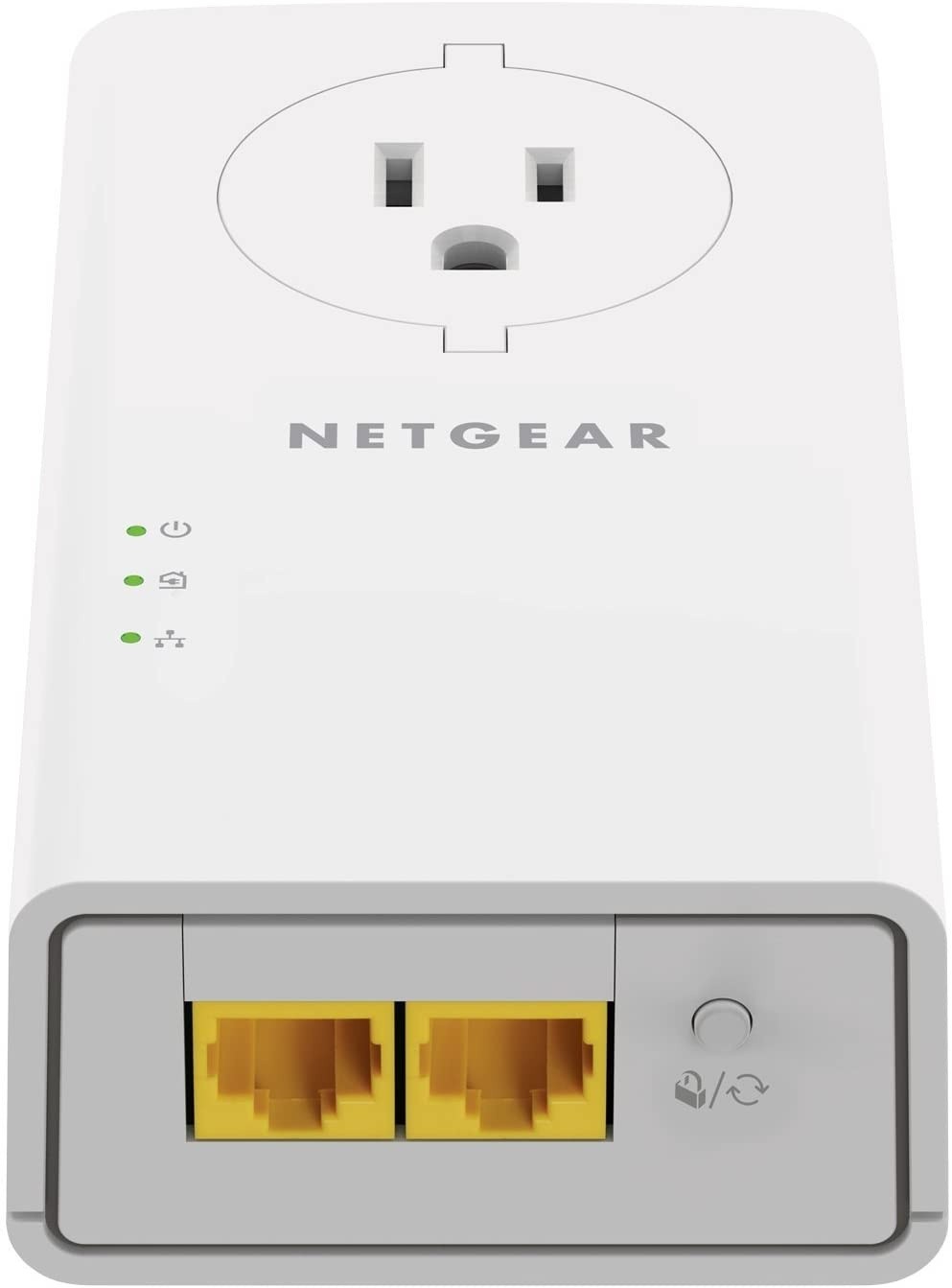Powerline G.hn Powerline Adapter | Pass-Through Outlet | 1200Mbps | 2-Unit Kit | (GPL-1200PT-KIT)