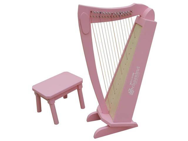 Schoenhut 15 String Harp w/ bench