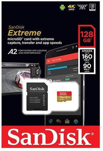 SanDisk Extreme 128GB MicroSD XC Class 10 UHS-3 Mobile Memory Card for Lenovo Zenfone Z5S Z6 Pro K6 S5 Pro GT Enjoy Tab V7 with USB 3.0 MemoryMarket Dual Slot MicroSD & SD Memory Card Reader