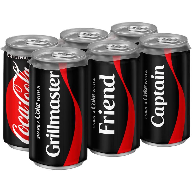 Coca-Cola Zero Sugar - 6pk/7.5 fl oz Mini-Cans