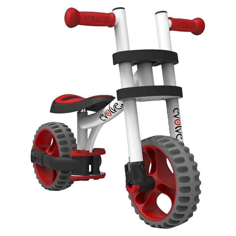 YBike Evolve 3-in-1 14lb. - Red/White