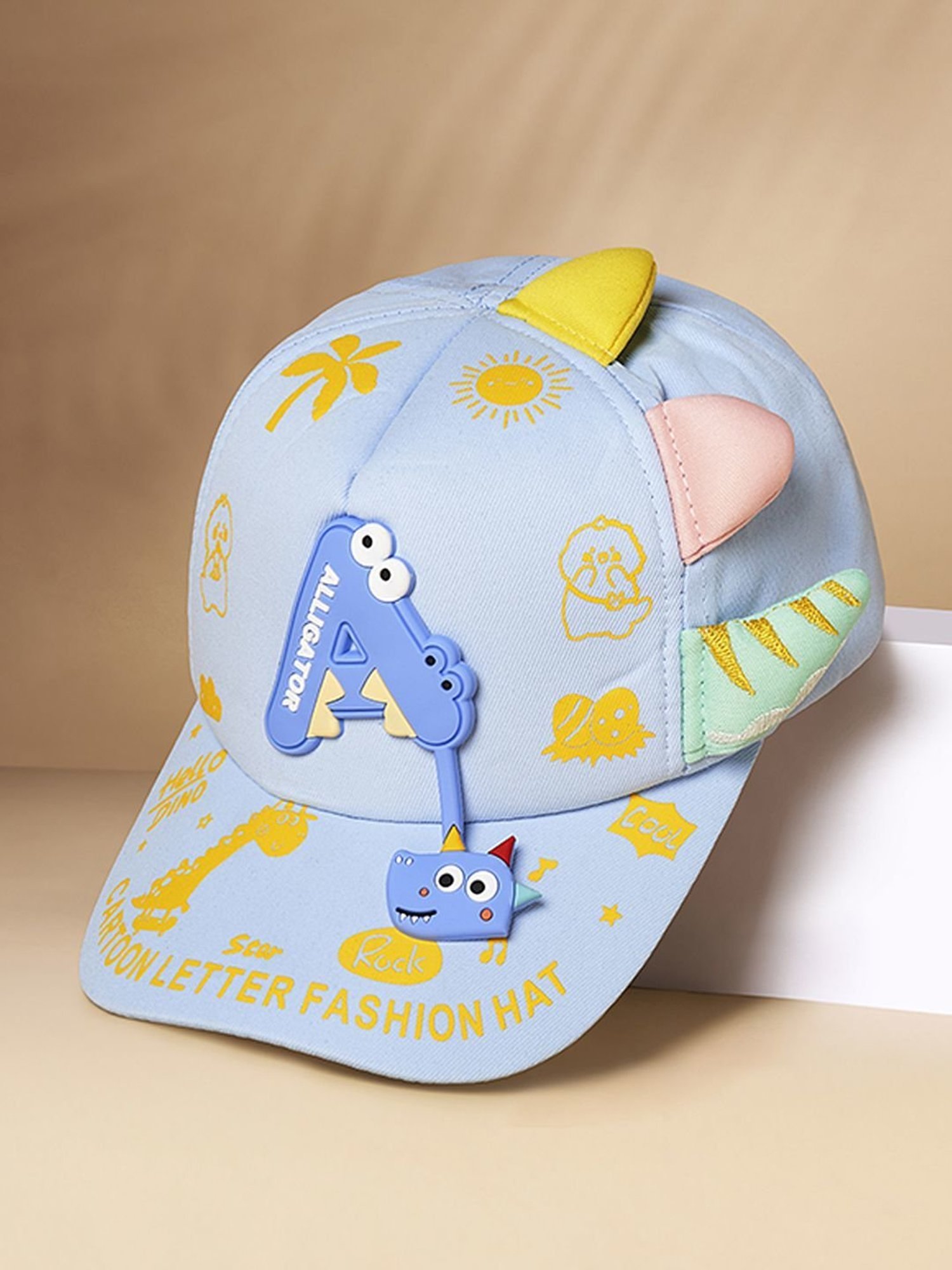 Pantaloons Junior Blue Printed Cap