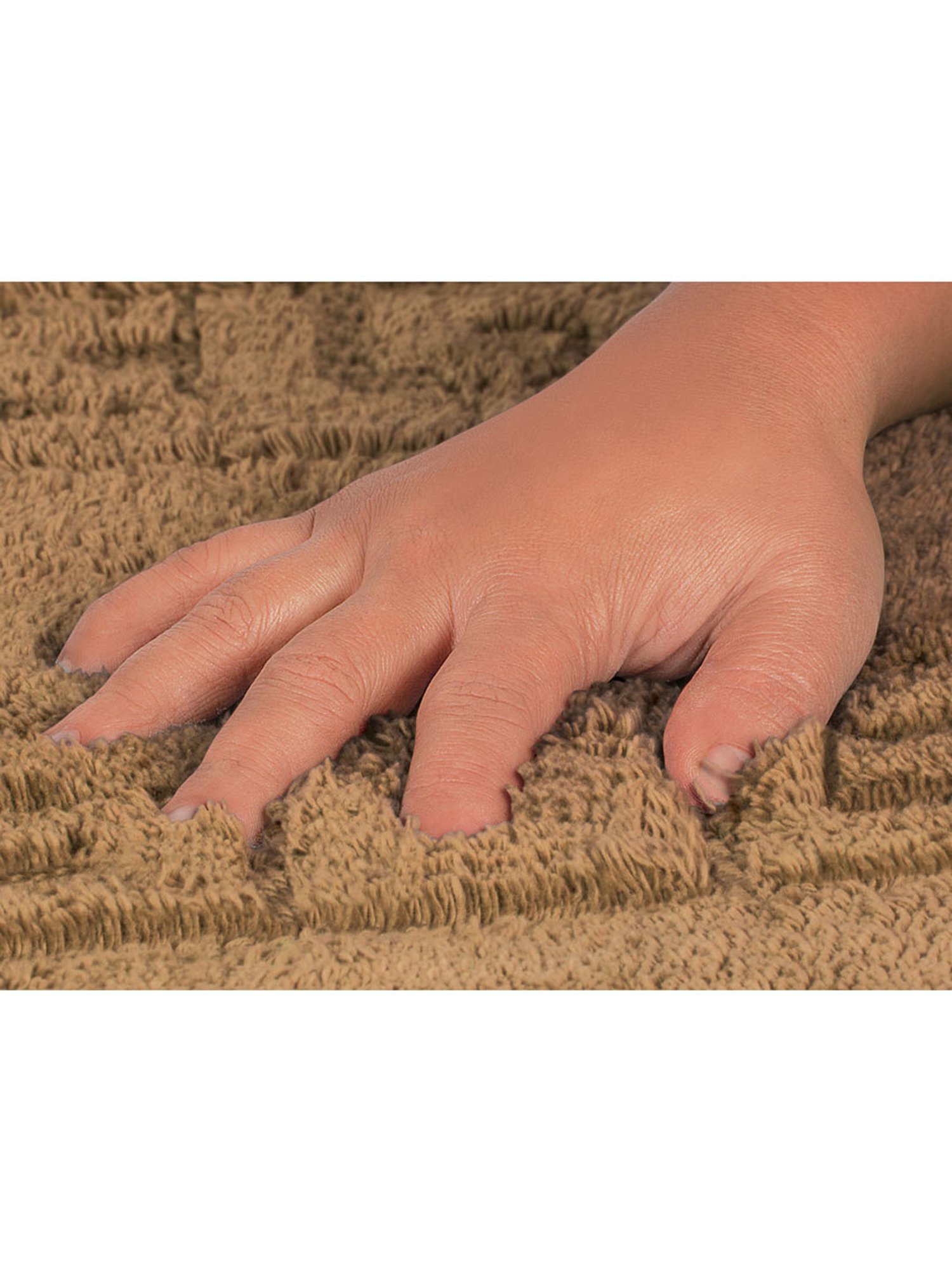 Freelance Camel Cotton Set of 1 Bath Mats and Rugs