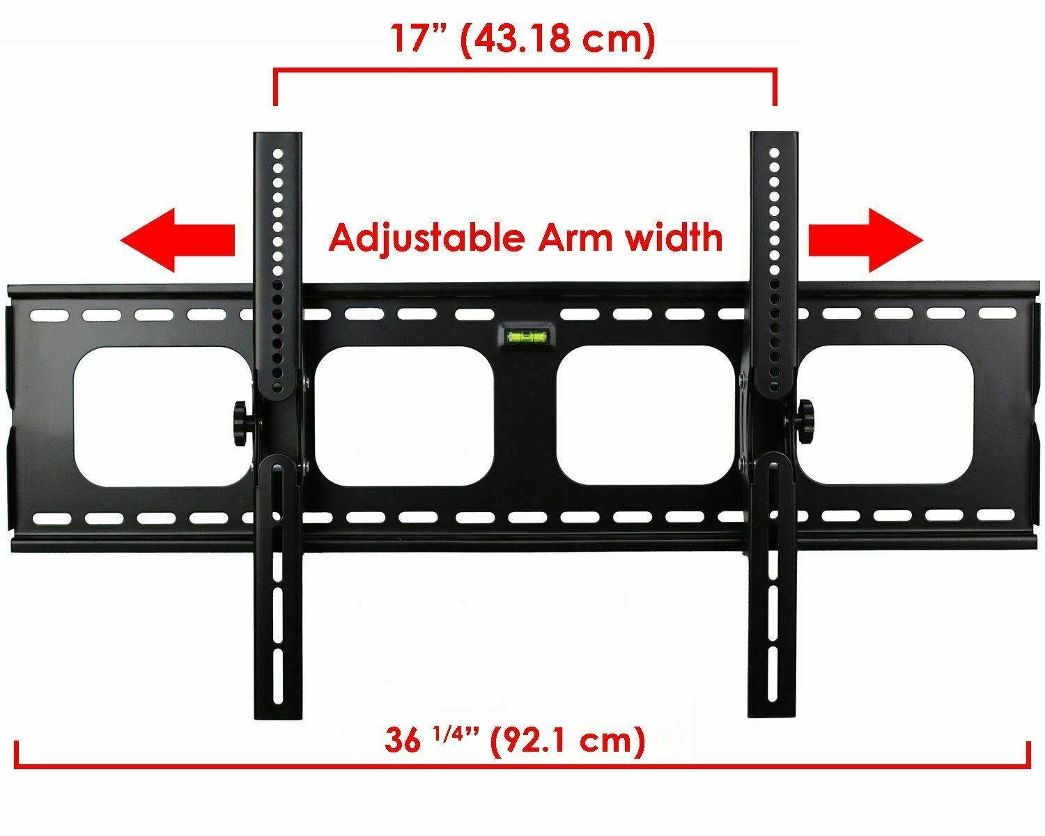 Premium Low Profile Tilting TV Wall Mount | Fits 40"-80" Inch TVs