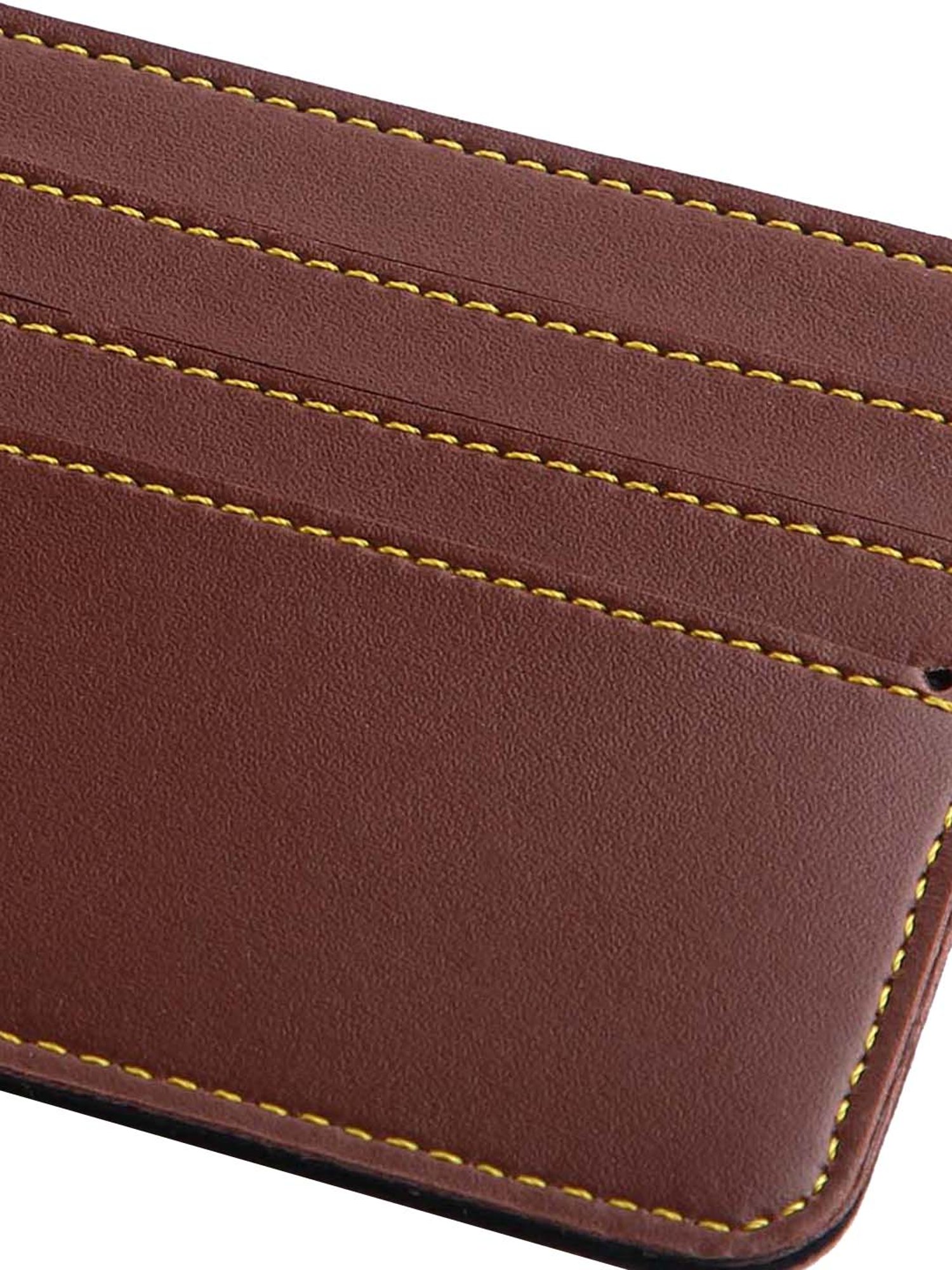 Crusset Brown Solid Wallet