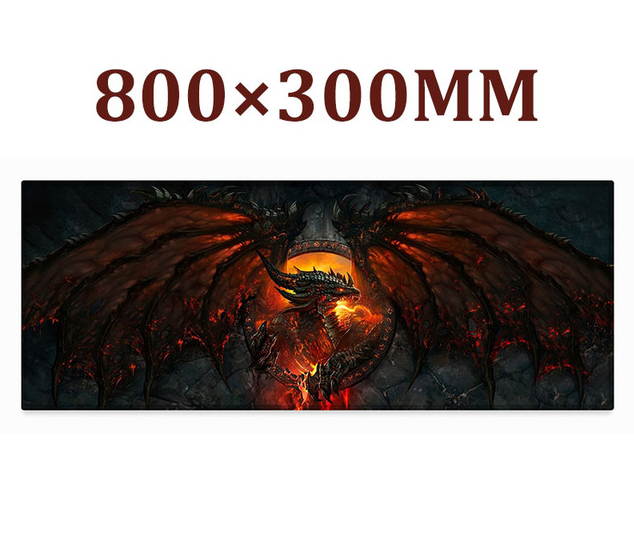 Rubber Gaming Mouse Pad mouse mat desk mats for gamer large mousepad for World of Warcraft/steelseries/ overwatch/dota 2/lol