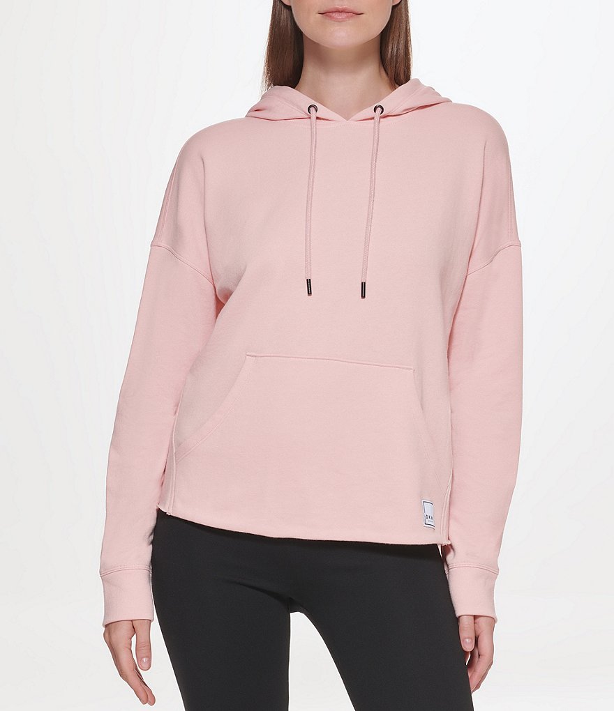 Splendid Knit Zip Up Drawstring Hoodie
