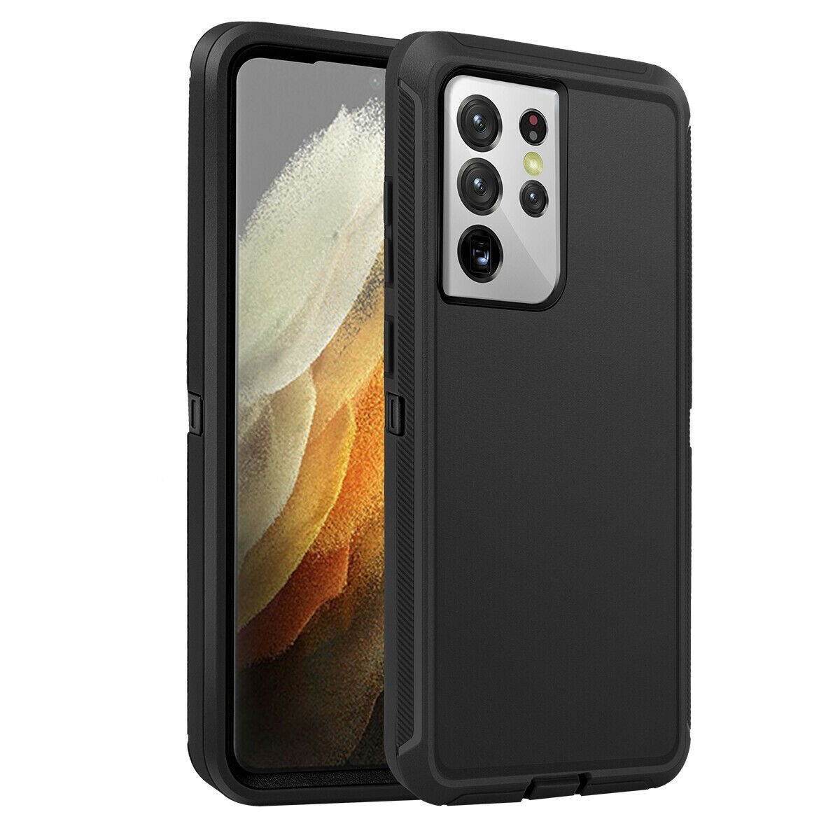 Samsung Galaxy S21+ Plus Heavy Duty Hybrid Armor Drop Protection Case