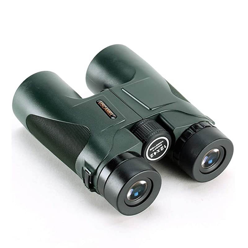 Binoculars for Adults HD ProfessionalWaterproof Fogproof Binoculars with Low Light Night Vision Durable and Clear FMC BAK4 Prism Lens for Birds Watching Hunting Traveling Outdoor Sports