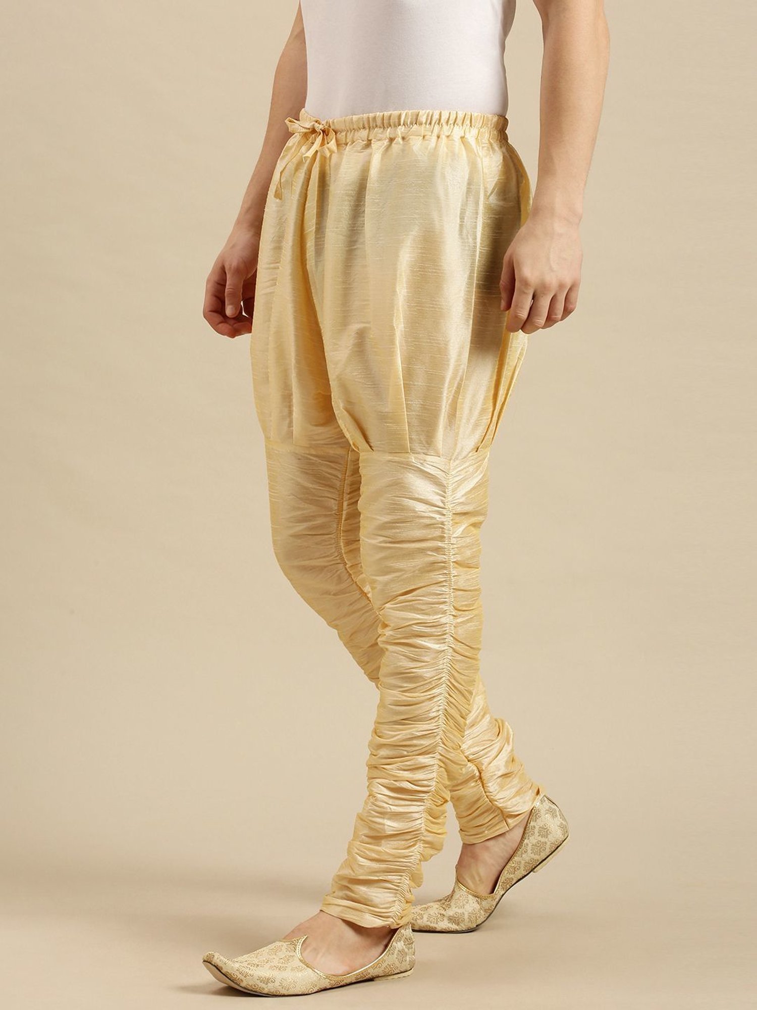 Sanwara Beige Regular Fit Churidars