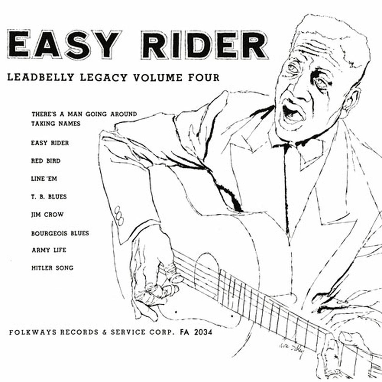 Leadbelly Easy Rider: Leadbelly Legacy Volume Four LP (Vinyl)
