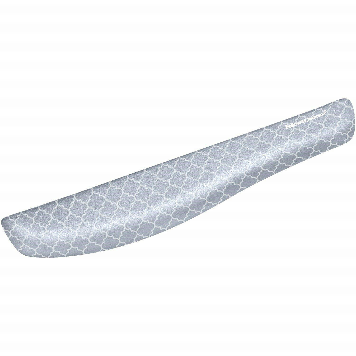 Fellowes PlushTouch Keyboard Wrist Rest - Grey Lattice