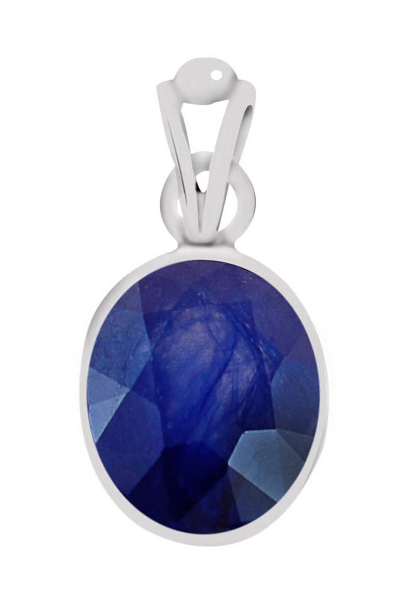 Clara Blue Sapphire Neelam 6.5cts or 7.25ratti Pendant