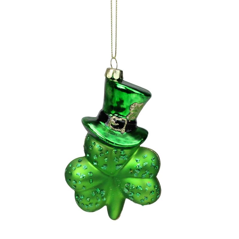 Northlight 3" Irish Leprechaun Hat St. Patrick's Day Ornament - Green/Gold