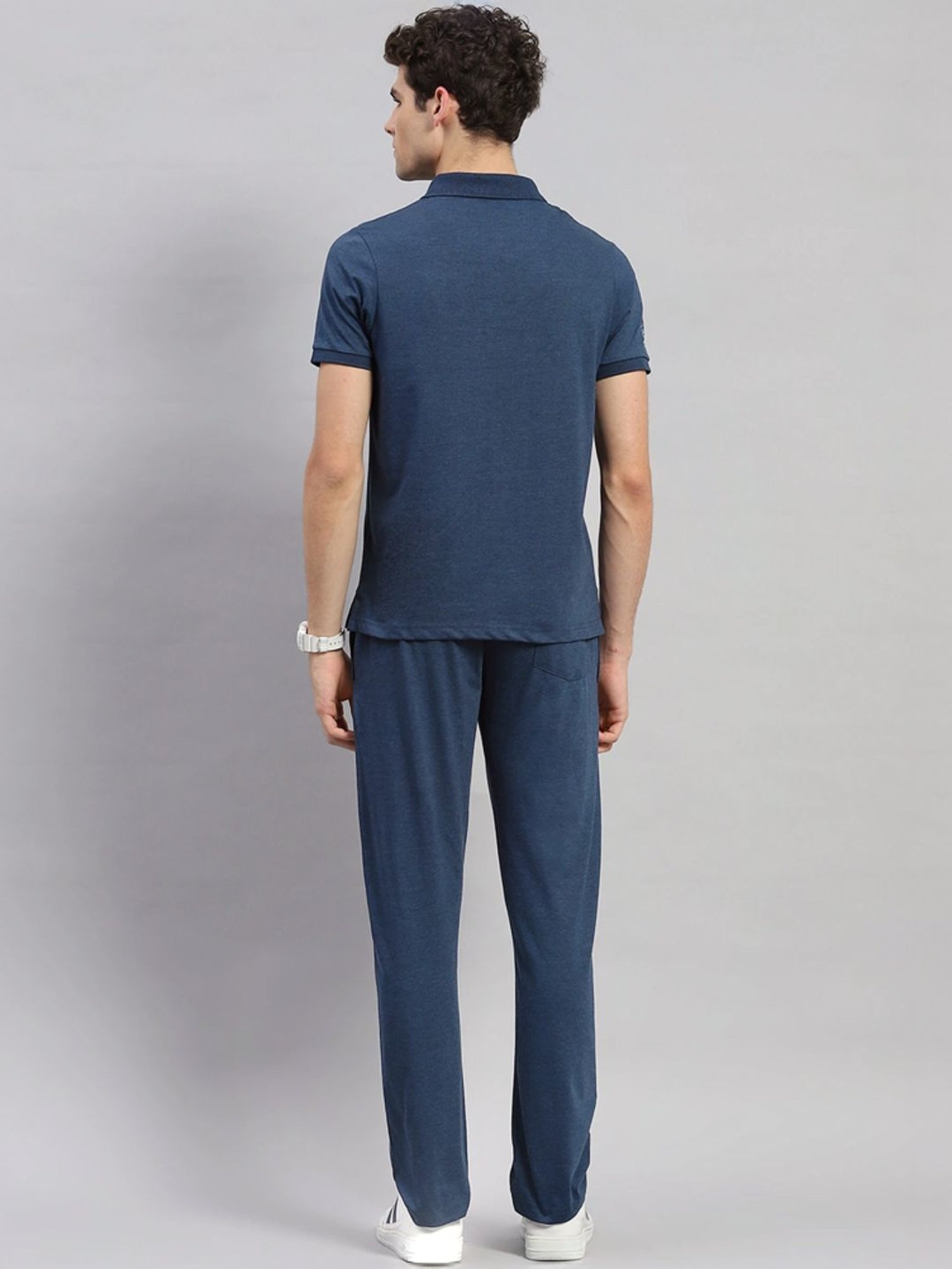 Parx Black Jogger Fit Joggers