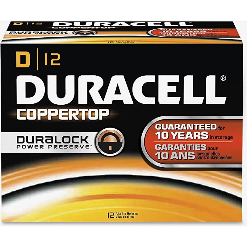 DUR01301  CopperTop D Batteries