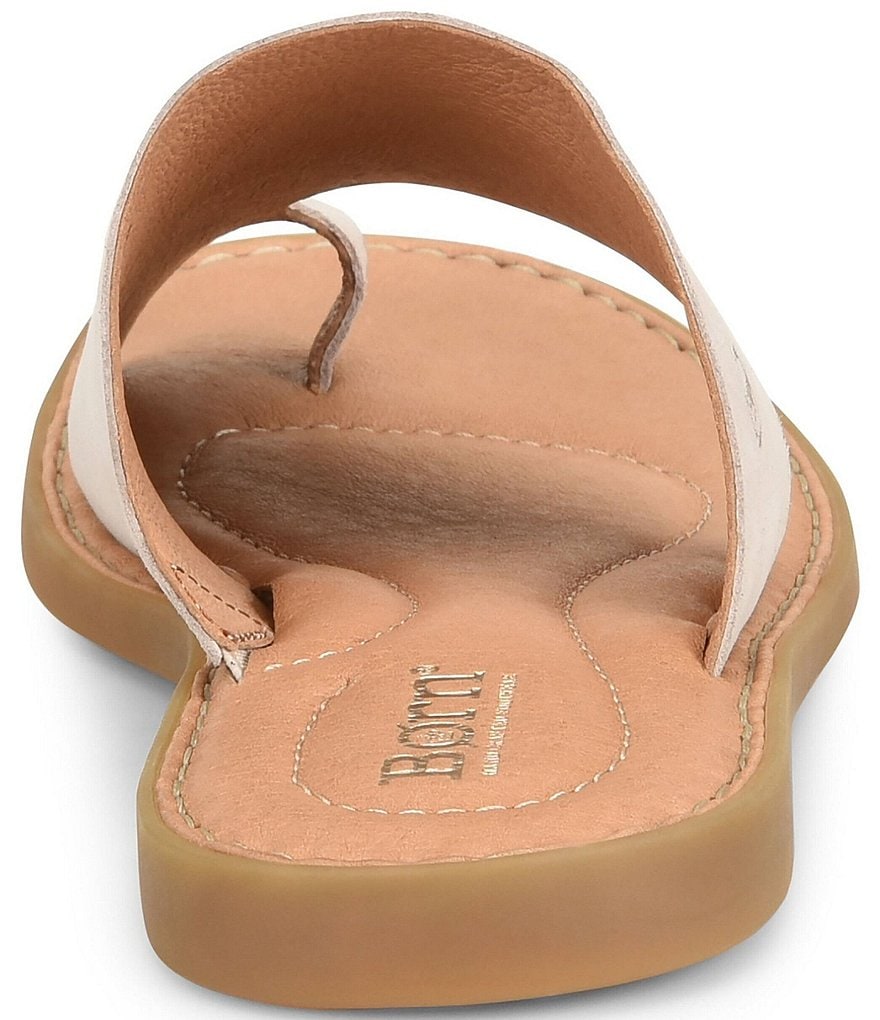 Born Inti Leather Toe Ring Sandals