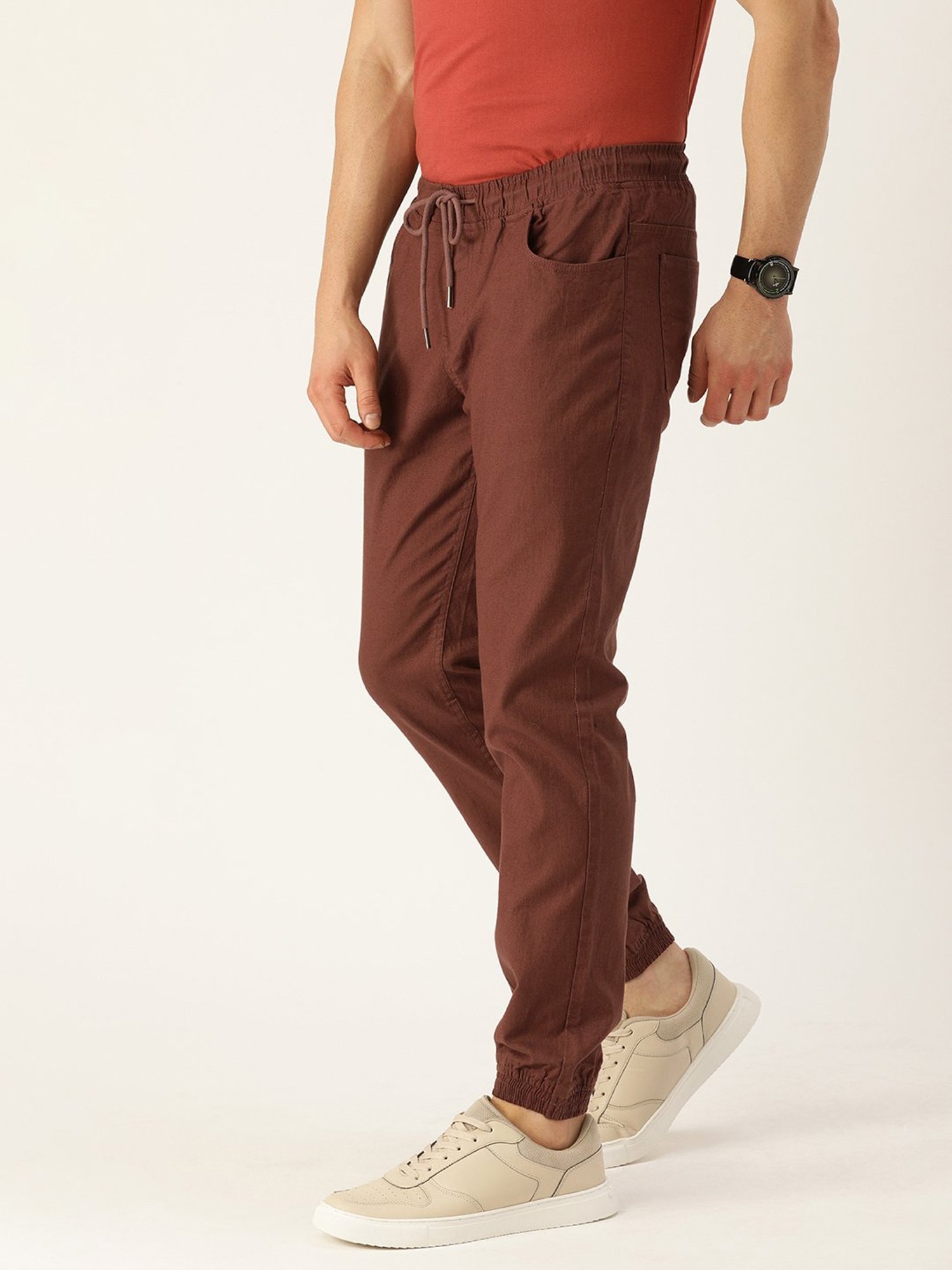 IVOC Wine Slim Fit Jogger Pants