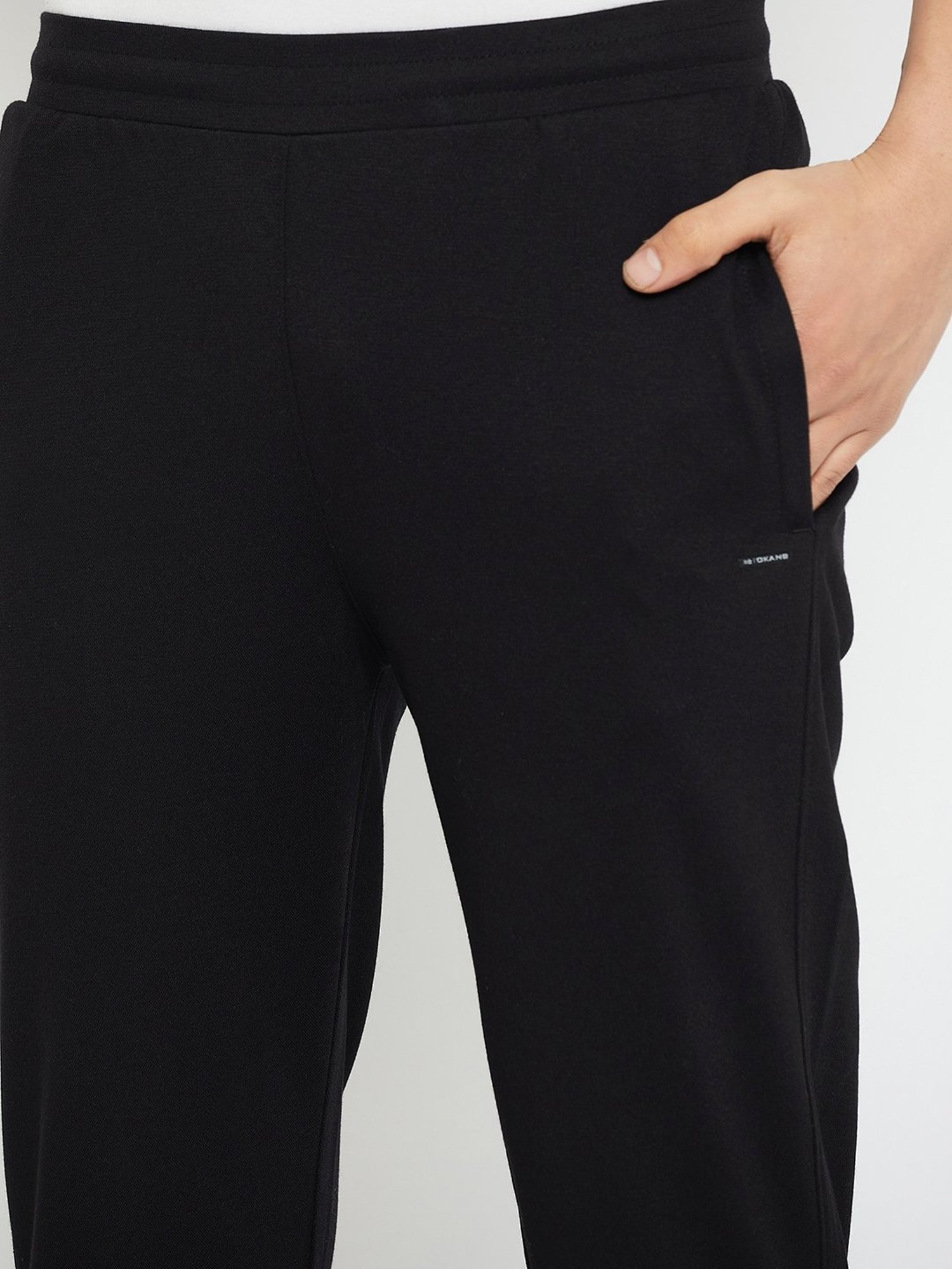 Okane Black Regular Fit Co-Ord Set