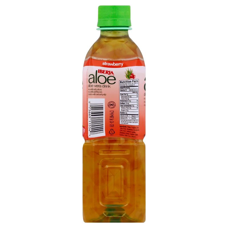 Iberia Strawberry Aloe - 16.9 fl oz Bottle