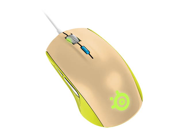 SteelSeries Rival 100 Optical Gaming Mouse - Alchemy Gold