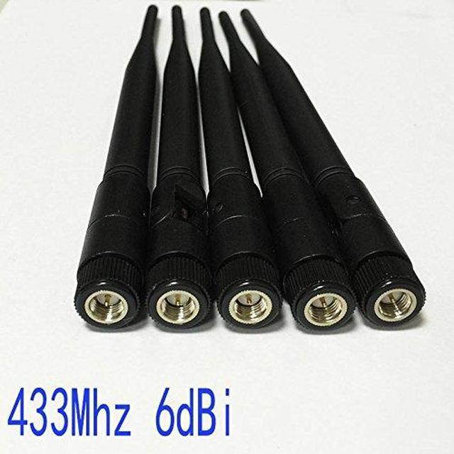 1PC 433Mhz 6dbi Omni Antenna SMA Male 19cm GSM Aerial rotatable