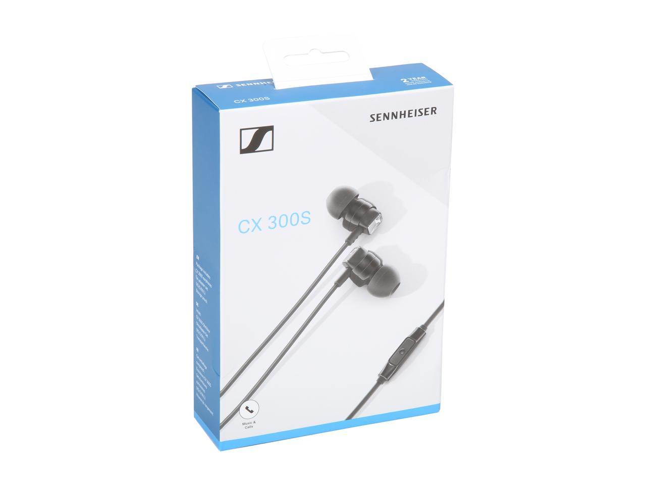 Sennheiser CX 300S In Ear Headphone with One-Button Smart Remote - Red